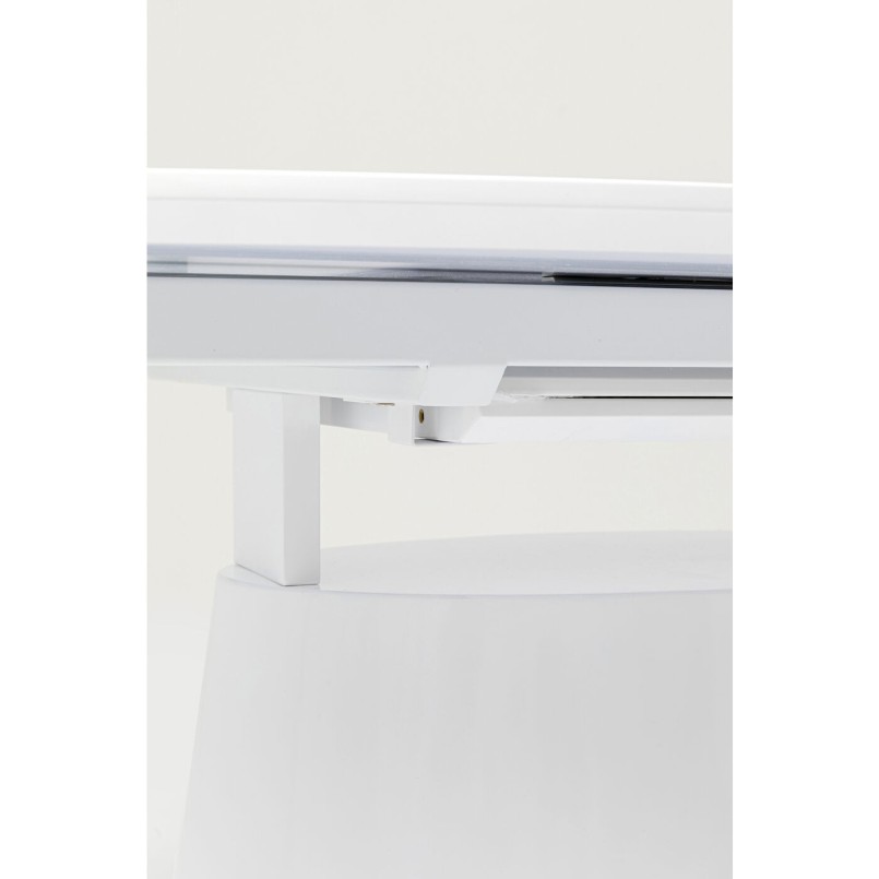 Table à rallonges Benvenuto blanche Kare Design