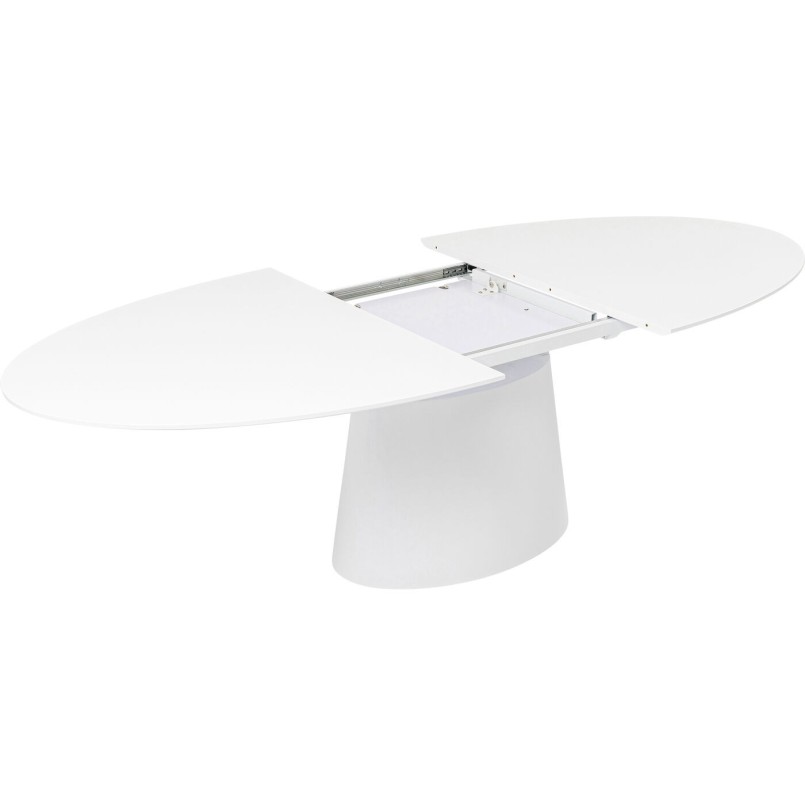 Extension Table Benvenuto White 200(50)x110cm Kare Design