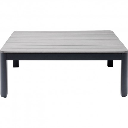 Table basse de jardin dépliante Happy Day grise Kare Design