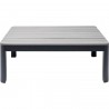 Table basse de jardin dépliante Happy Day grise Kare Design