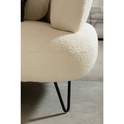 Sofa Peppo 2-Seater cream Kare Design