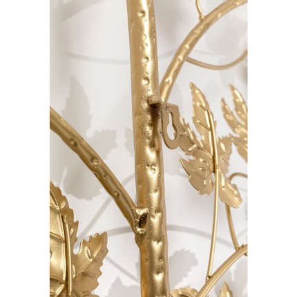 Wall Coat Rack Leafline Gold 158cm Kare Design