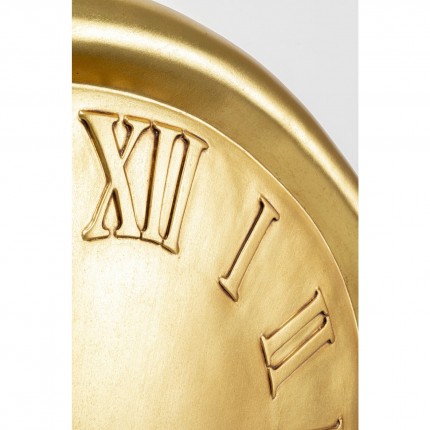 Wall Clock Big Drop Gold 92x127cm Kare Design
