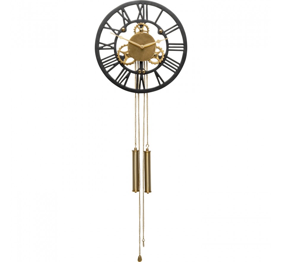 Wandklok Clockwork 126x46cm Kare Design