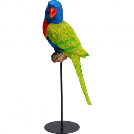 Deco Parrot Green 36cm Kare Design