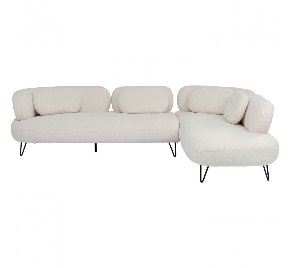 Hoekbank Peppo wit rechts Kare Design