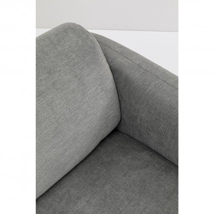 Ligtoel rechts Lucca sofa grijs Kare Design
