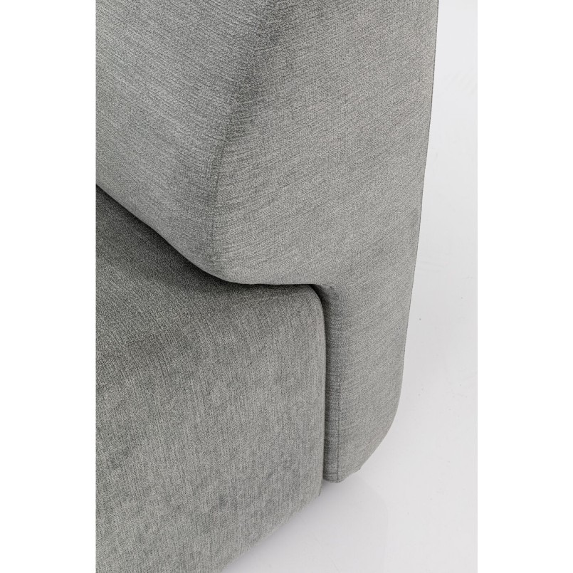 Fim de canto Lucca Elements Grey esquerdo 89 cm