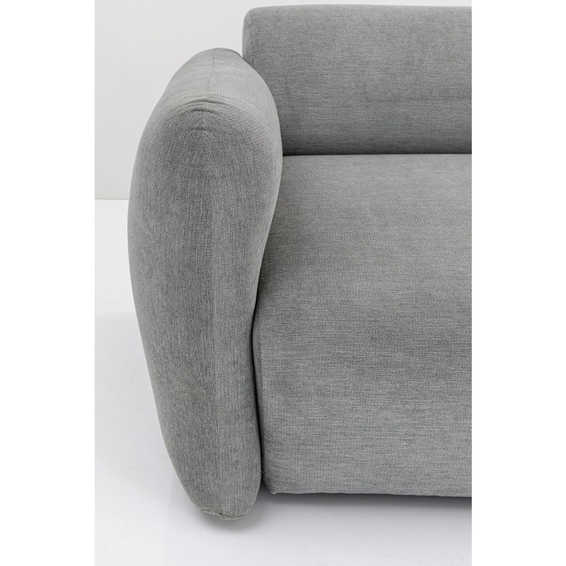 Fim de canto Lucca Elements Grey esquerdo 89 cm