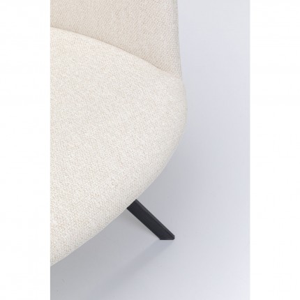Chair with armrests Coco Cream Kare Design