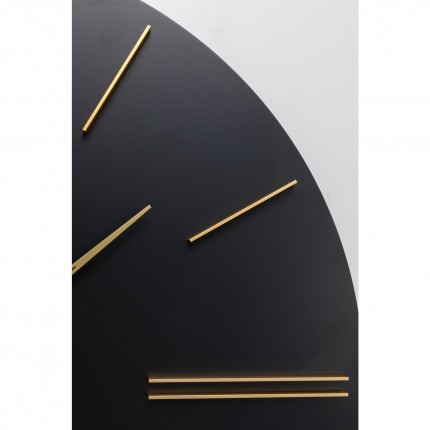 Wall Clock Luca Black Ø70cm Kare Design
