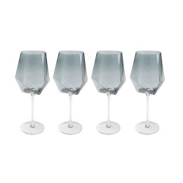 Verre à vin Diamond Smoke