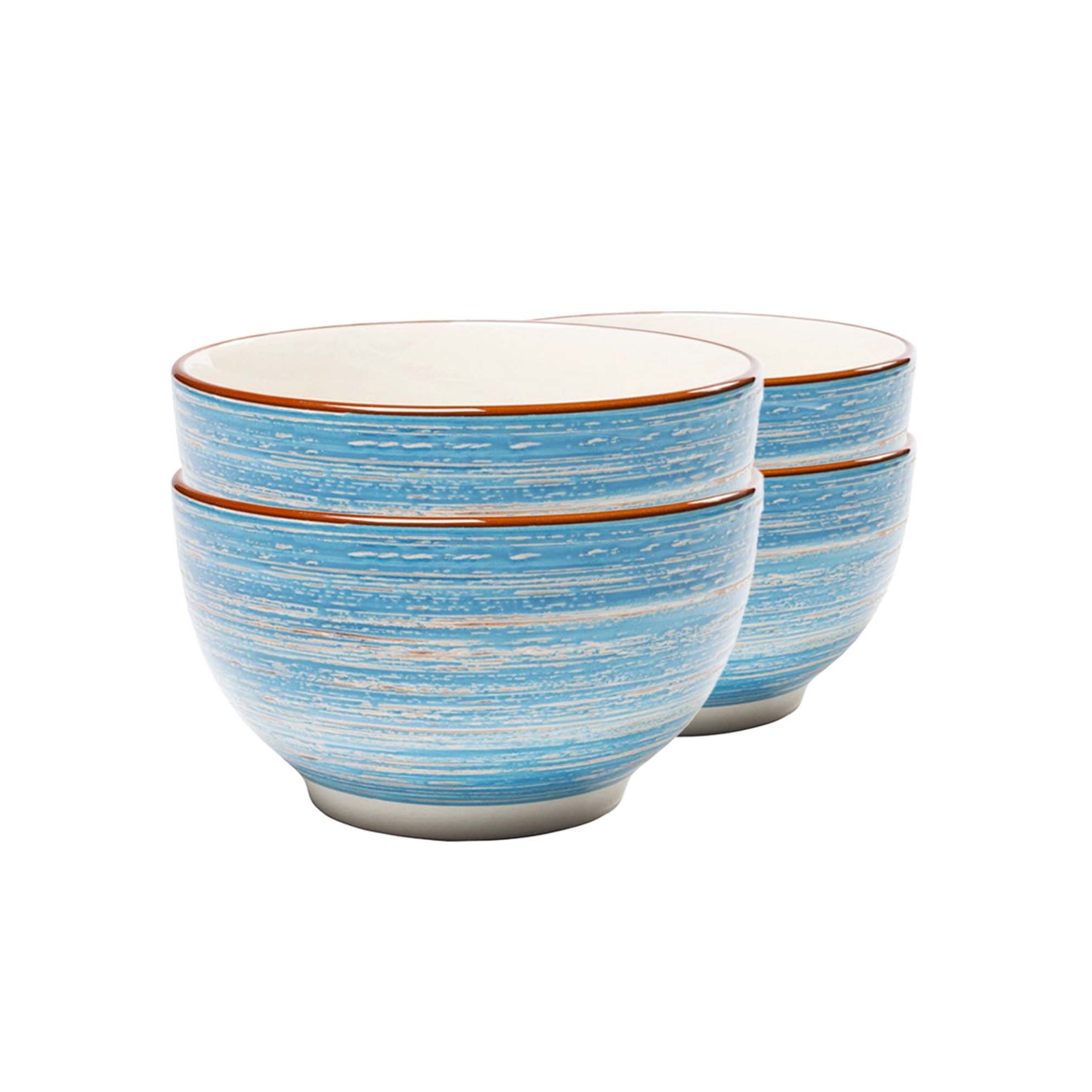 Cereal Bowl Swirl Blue Ø14cm Kare Design