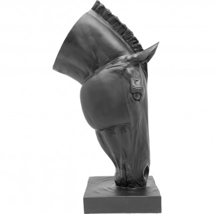 Deco Horse Face Black 72cm Kare Design