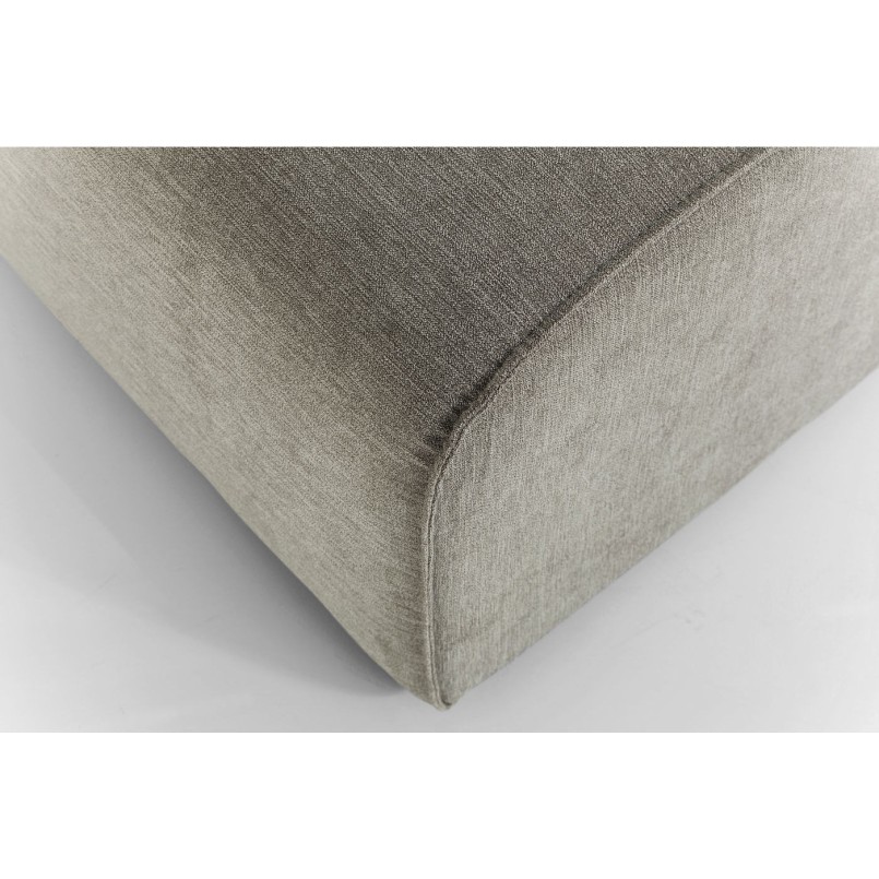 Pouf canapé Infinity gris Kare Design