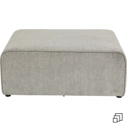 Pouf canapé Infinity gris Kare Design