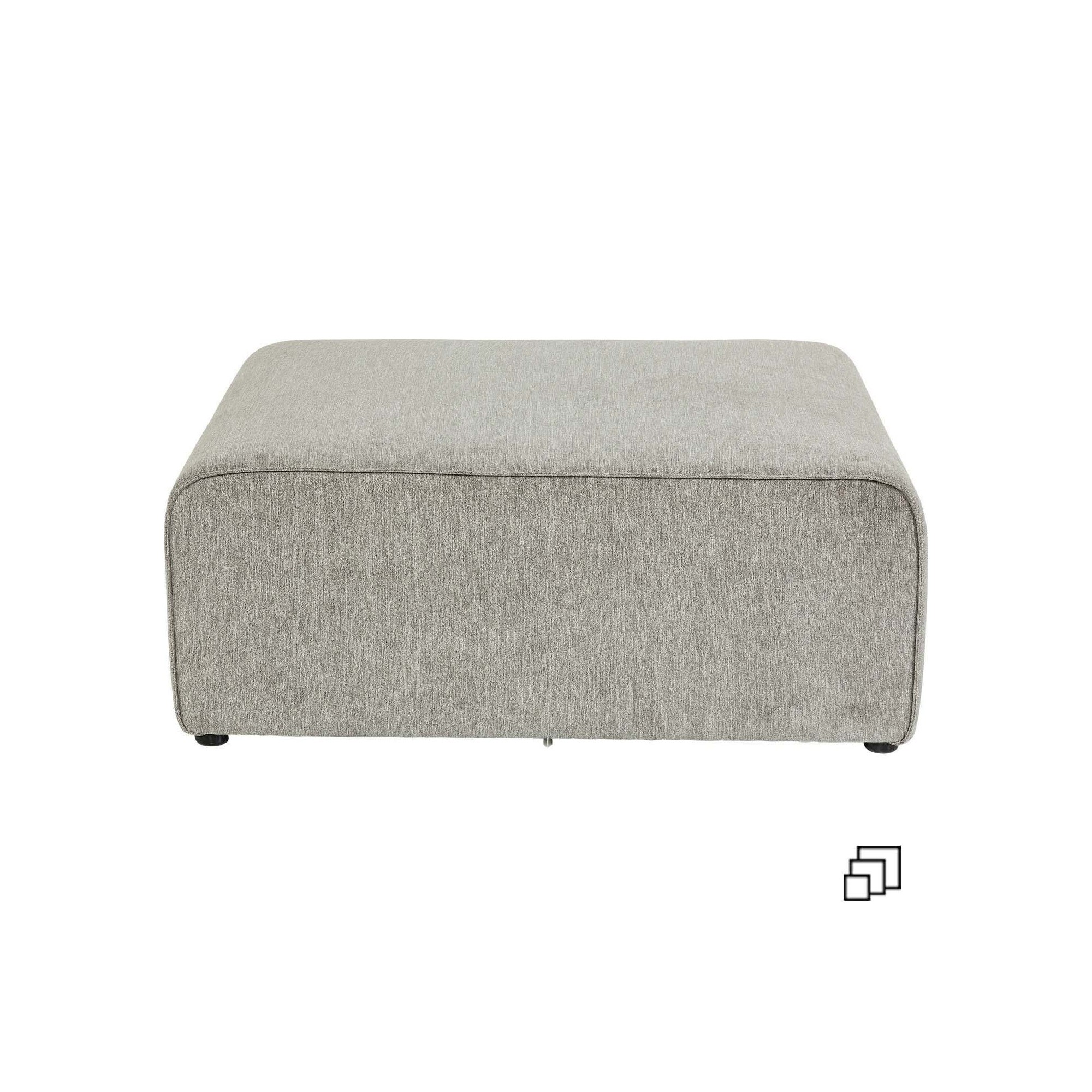 Infinity pouf 80 Elements gris