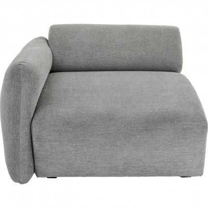 Koek zittend links Lucca sofa grijs Kare Design