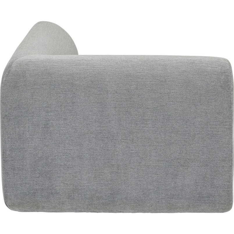 Fim de canto Lucca Elements Grey esquerdo 89 cm
