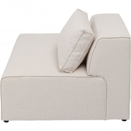 Ligstoel links Infinity sofa creme Kare Design