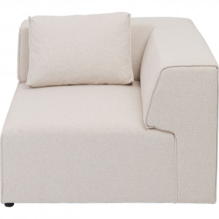 Hoek rechts Infinity sofa grijs Kare Design