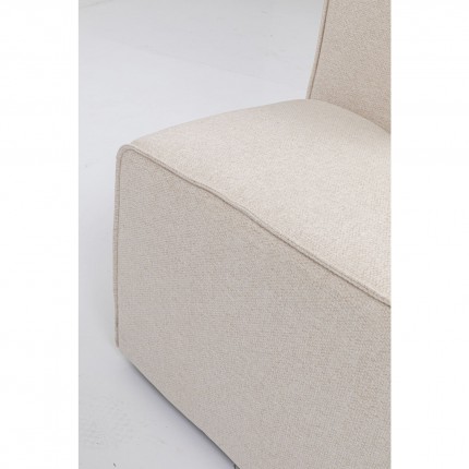 Ligtoel rechts Infinity sofa creme Kare Design