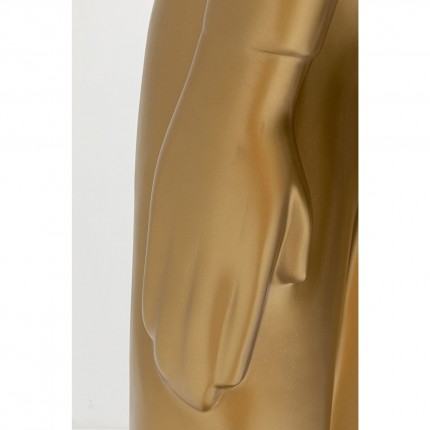 Woonaccessoires Welcome Guest XL 162cm goud Kare Design