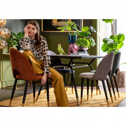 Stoel Hudson oranje Kare Design