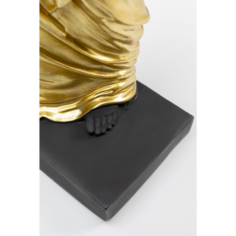 Déco statue femme antique noire et dorée Kare Design
