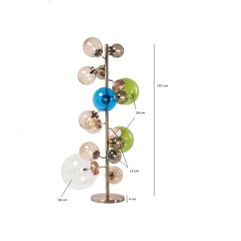 Lampadaire Balloon 95cm Colore Kare Design