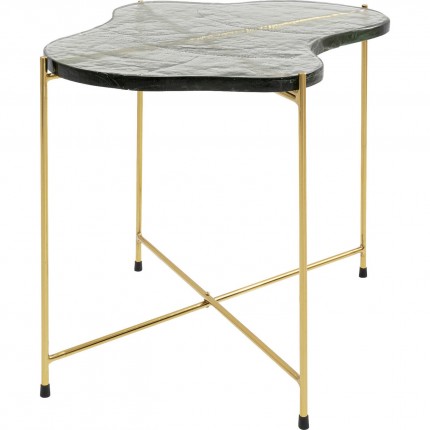 Side Table Ice Floe Gold Kare Design
