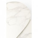 Table basse Franklin blanc 150x58cm