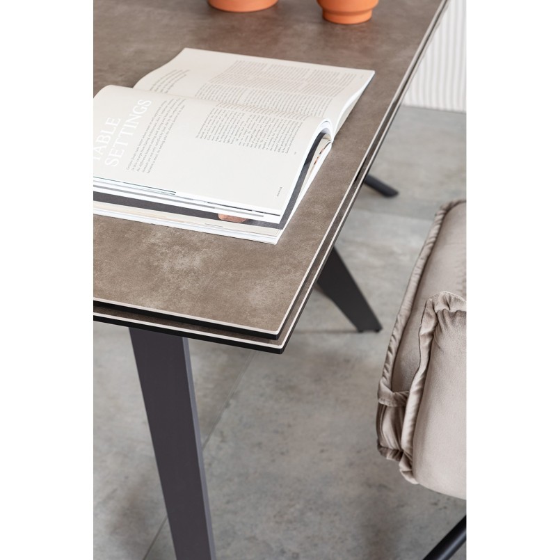 Table à rallonges Amsterdam 160x90cm Kare Design