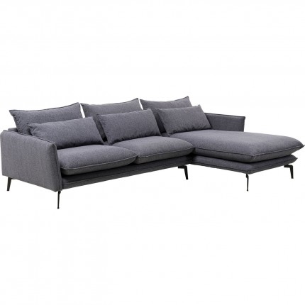 Corner Sofa Monza Right Grey Kare Design