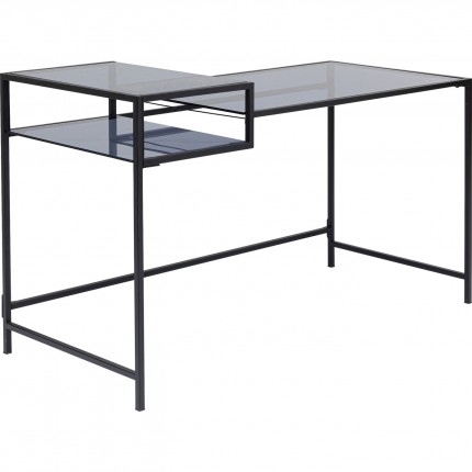 Desk Loft Black 134x60cm Kare Design