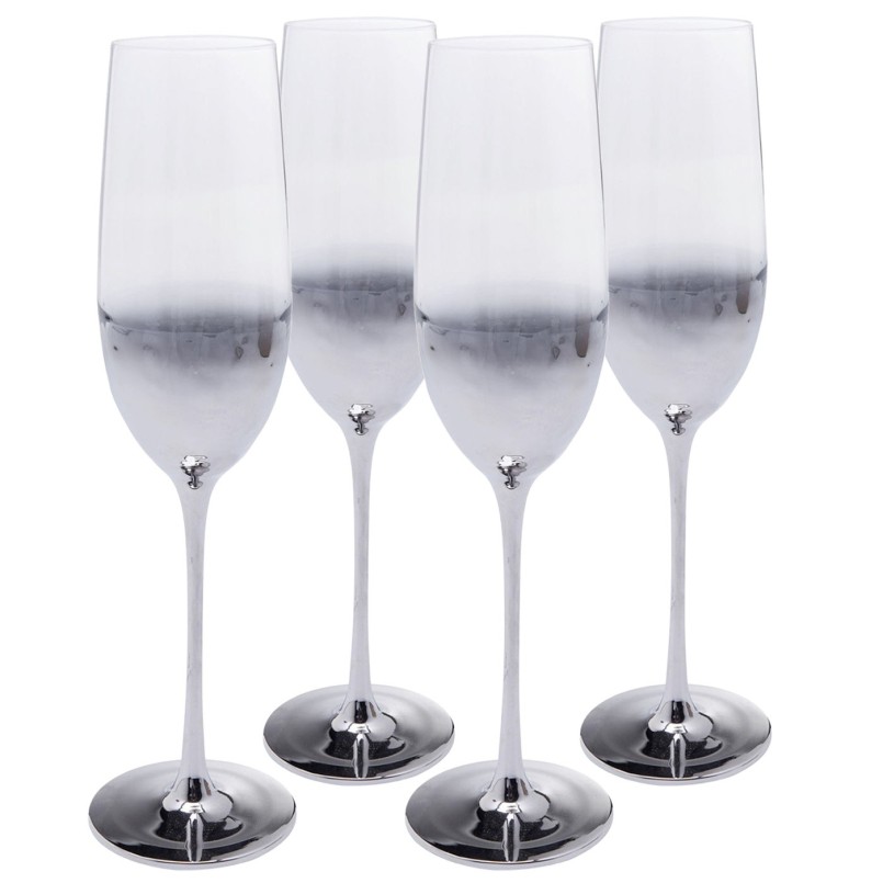 Flûtes à champagne Night Sky set de 6 Kare Design