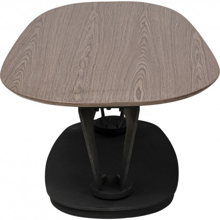 Coffee Table Franklin Wood Walnut 161x60cm Kare Design