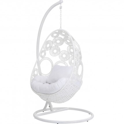 Hanging Chair Ibiza white Kare Design
