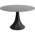 Table Grande Possibilita 120cm noire et grès Kare Design