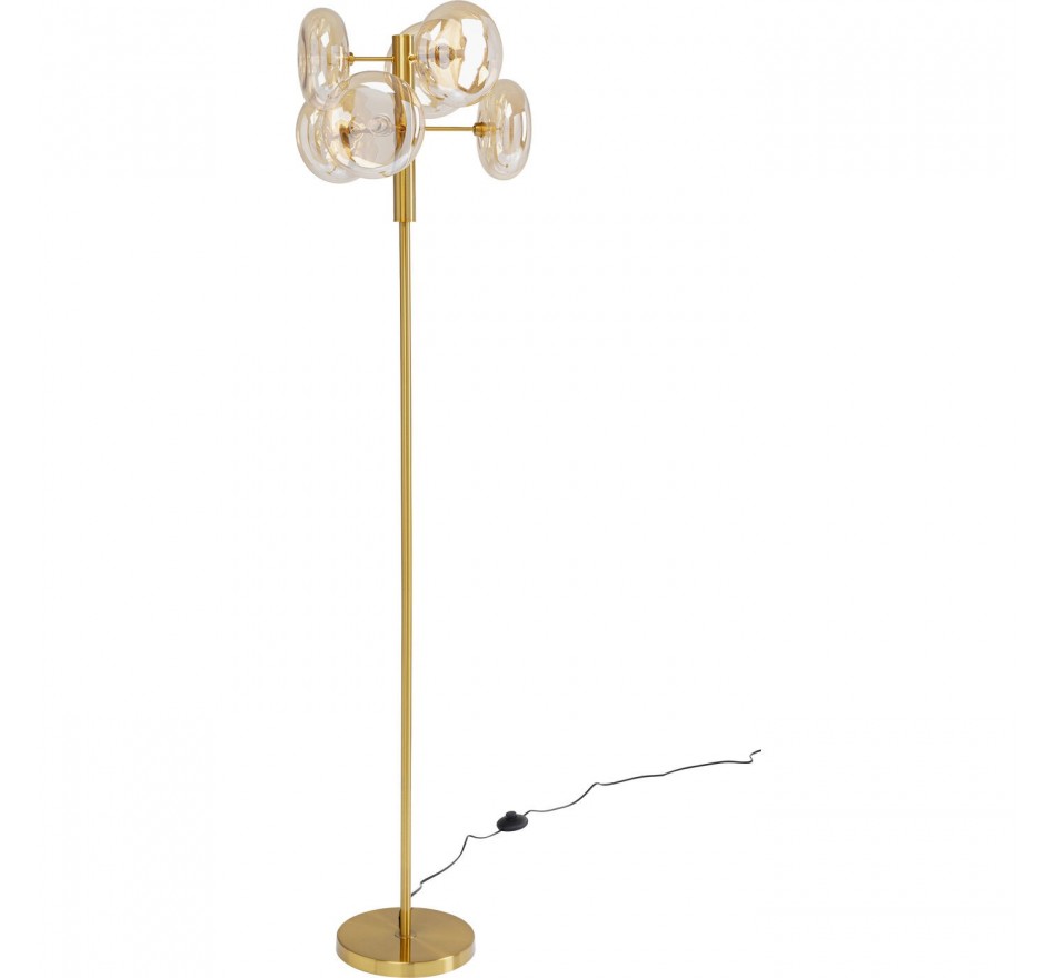 Floor Lamp Headlight 163cm gold Kare Design