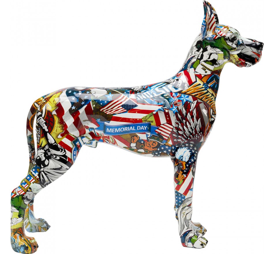 Deco Great Dane graffiti Kare Design