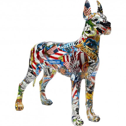 Woonaccessoires Great Dane graffiti Kare Design
