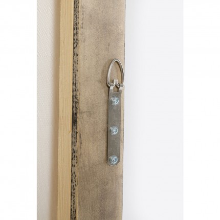 Peinture Frame Dust 120x120cm verte Kare Design