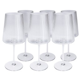 Verres à vin Riffle set de 4 Kare Design