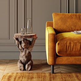 Side Table Animal Elefant Ø35cm Kare Design