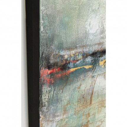 Schilderij Frame Dust 120x120cm goud Kare Design