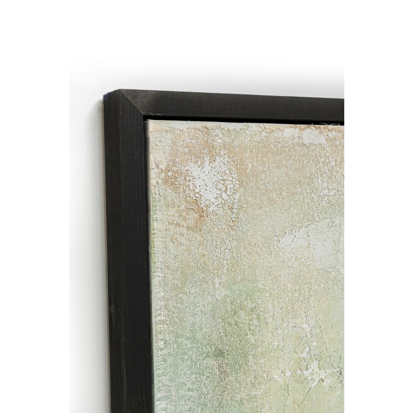 Tableau Frame Dust doré 120x120cm Kare Design