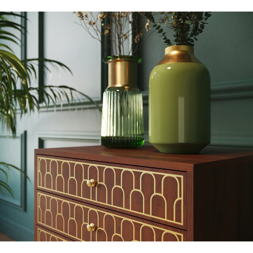 Vase Barfly vert 30cm