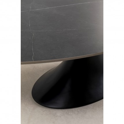 Eettafel Grande Possibilita zwart 220x120cm Kare Design