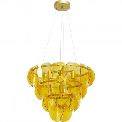 Pendant Lamp Mariposa Triple Brass Kare Design